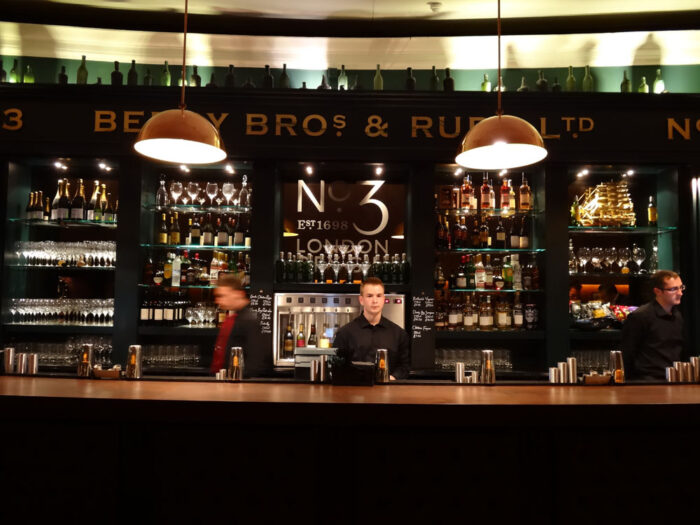 Berry Bros No 3 Bar, London